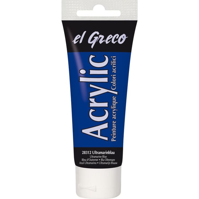 KREUL el Greco Acrylic - Ultramarijn Blauw