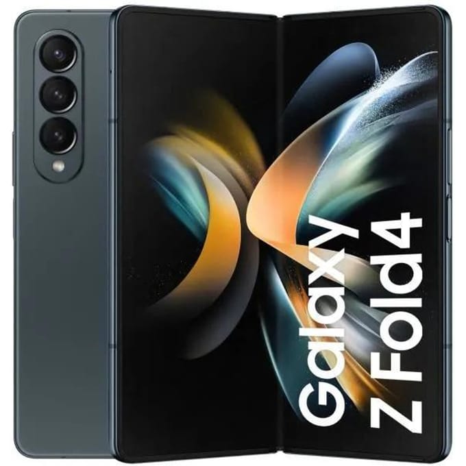 Samsung Galaxy Z Fold4 5G Opvouwbare Ontgrendelde Smartphone Dual SIM 512GB marineblauwe kleur