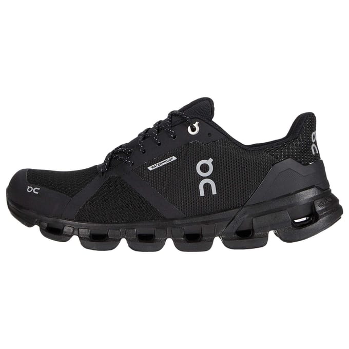 ON Cloudflyer Waterdicht Zwart Lunar Dames Sneakers 21.99623 36.5 black