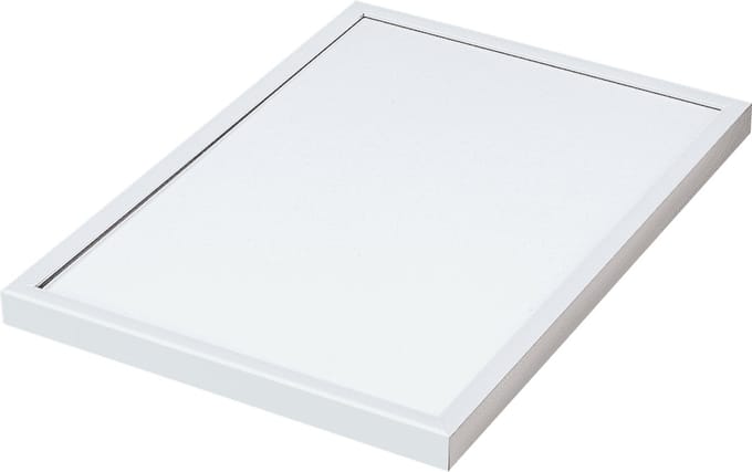 Aluminium kliklijst - wit - spitse hoek A3 - 420 x 297 mm