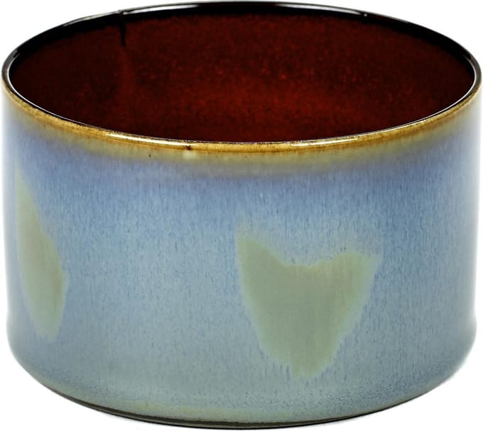 Serax Terres de Rêves by Anita Le Grelle Beker - D7,5x5 cm - Smokey blue/rust