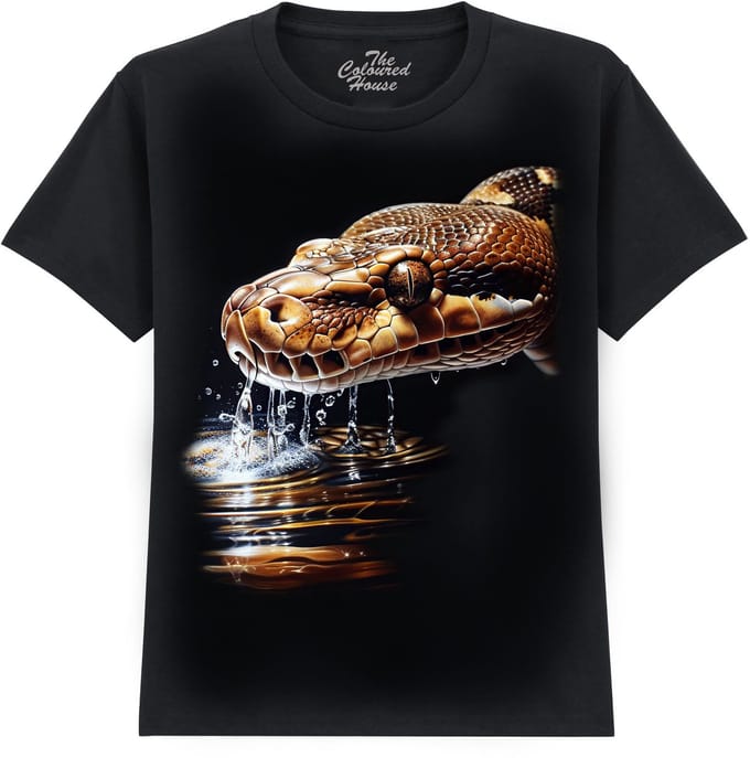 KIDS Slang Python In Water The Coloured House KIDS T-shirt XL