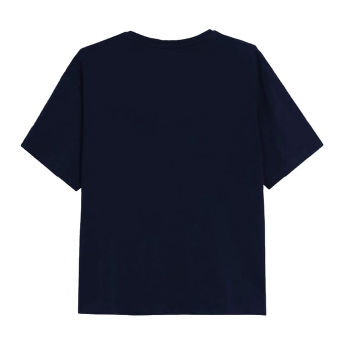 Harry Potter Meisjes Hedwig Zweinstein T-Shirt (Marine)