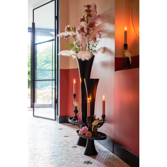 Light & Living - Kandelaar NYASA - 29x12x35.5cm - Zwart
