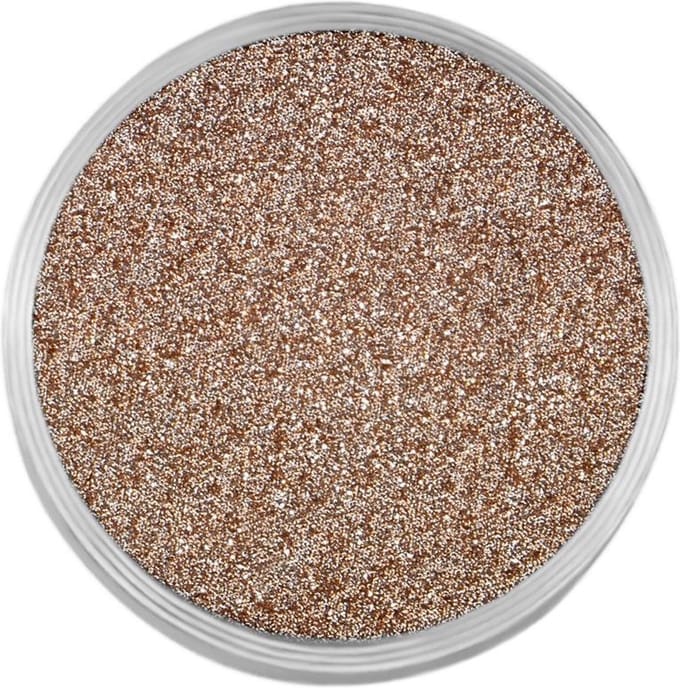Quiges RVS Verwisselbare Mini Munt met Glitters Lichtbruin - SLSRC032