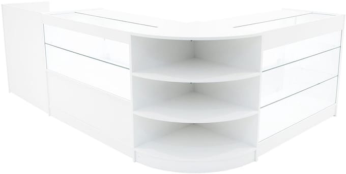 Theia led winkeltoonbank set - wit - k1200/c1200/tb60/lm60 - led