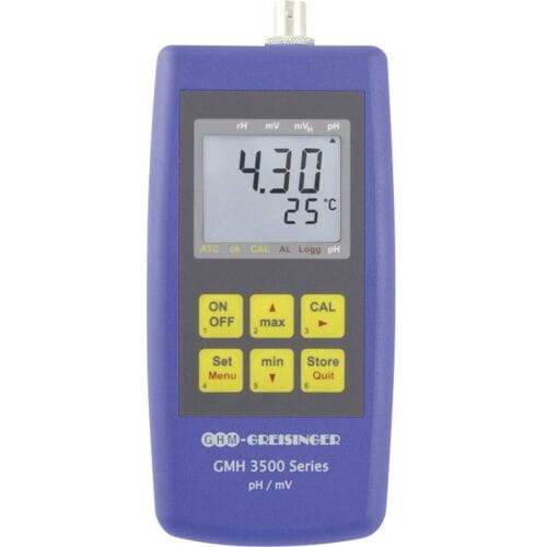 Greisinger GMH 3551 Combimeter pH-waarde, Redox (ORP), Temperatuur