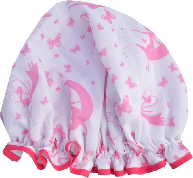 Vagabond Traditionele Engelse Douchemuts - Pink Fairy