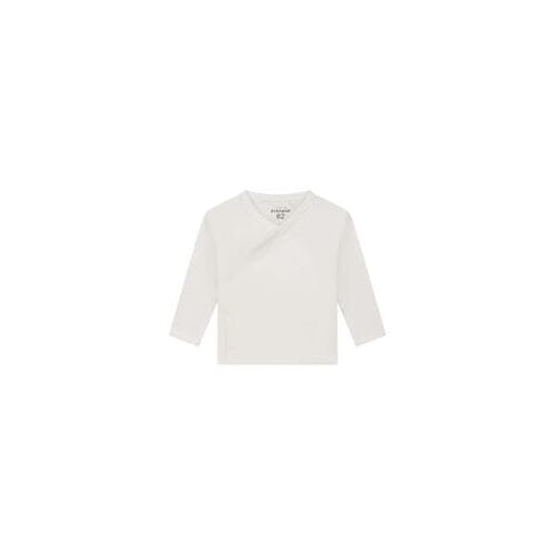 Prénatal newborn overslagshirt rib Ivory White 68 unisex