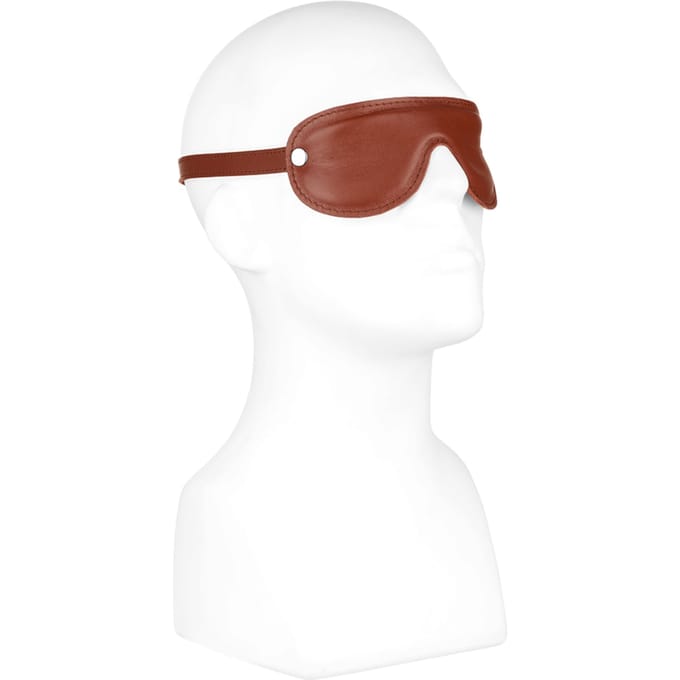 Rimba - Gevoerde blinddoek Leer - Bruin