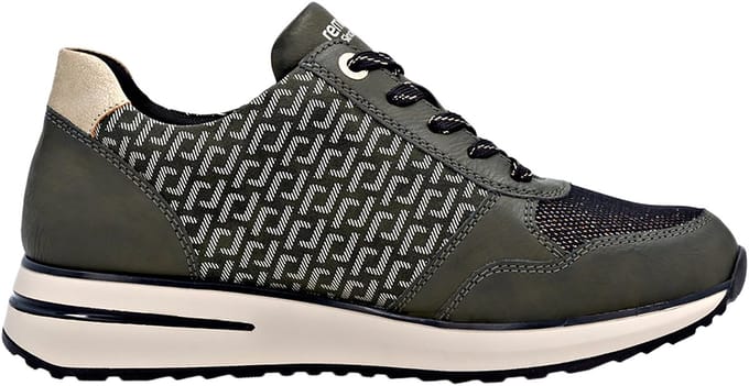 Gloria-sneakers met veters en rits