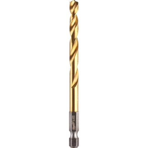 Milwaukee Metaalboor Shockwave HSS-G Tin Red Hex Shockwave HSS-G TiN Red Hex 6,5 mm - 1 st - 48894715