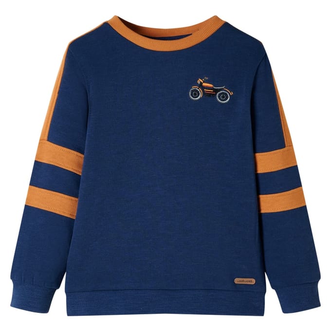vidaXL Kindertrui 104 indigo-blauw
