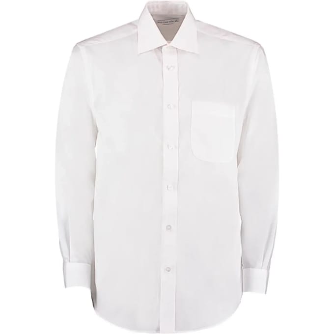 Shirt met lange mouwen Kustom Kit Business Classic Fit