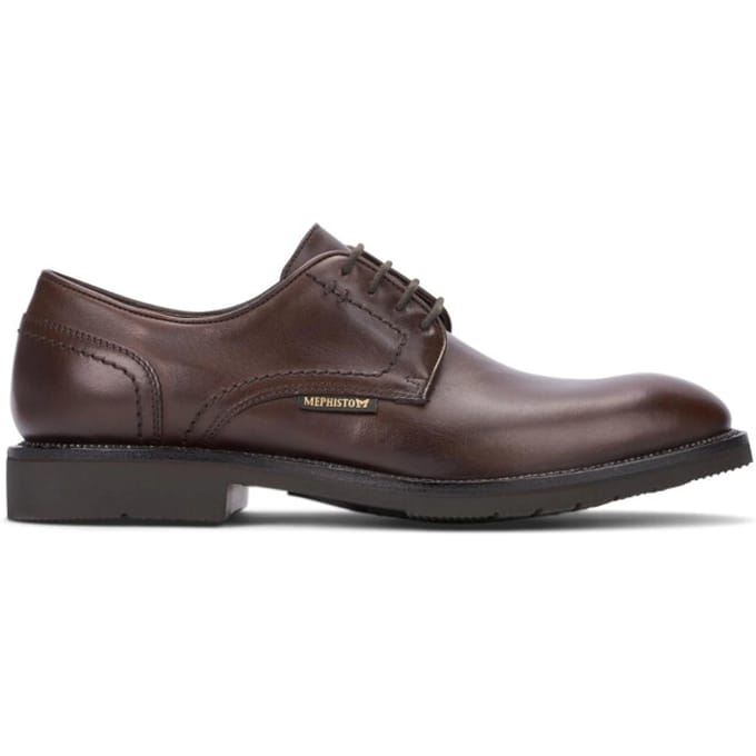 Mephisto Heren Veterschoenen - Bruin - Maat 40.5