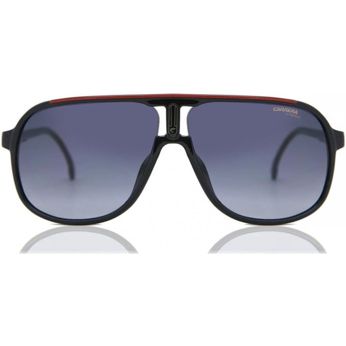 Carrera 1047 S Oit 9o Homme Lunettes de Soleil Black Red/62 gray