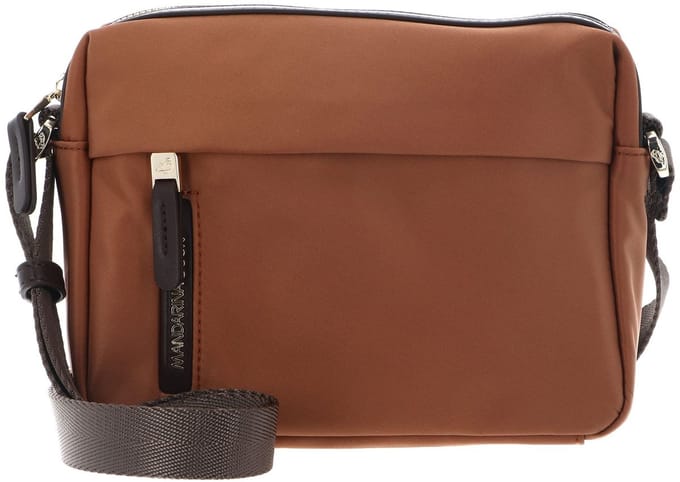 MANDARINA DUCK schoudertas Hunter Crossover Pecan Nut terracotta
