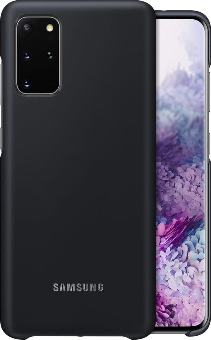 Samsung LED View Hoesje - Samsung Galaxy S20 Plus - Zwart