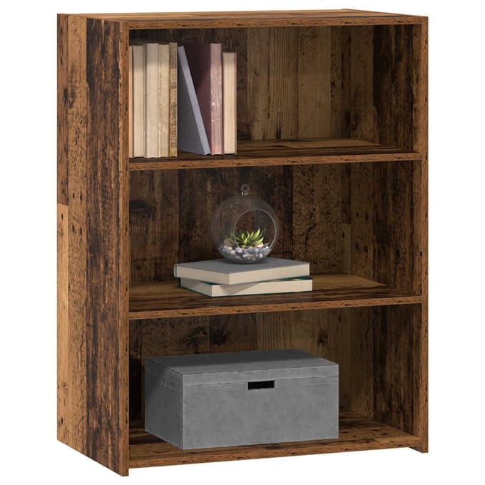 vidaXL - Dressoir - Oud - hout - 70 - x - 41 - x - 93 - cm - Bewerkt - hout