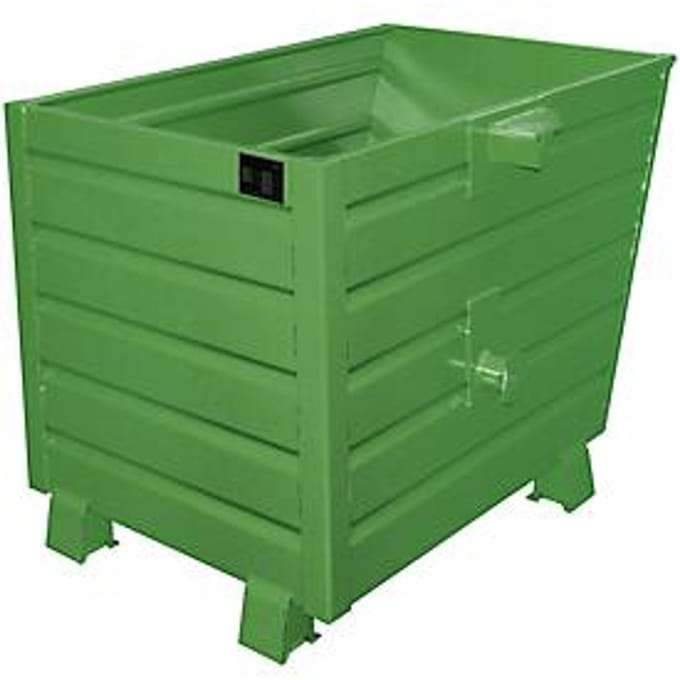 stapelbare kiepbak BSK 70, groen