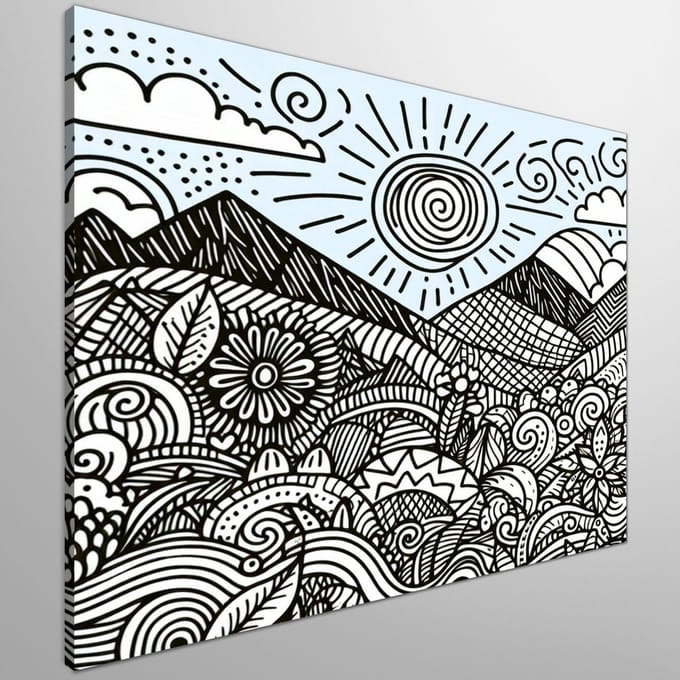 Kunstprint | Wanddecoratie | Canvas | 60 × 60 cm