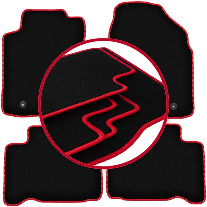 CARLUX-RED automatten voor: Lexus NX 300H crossover (2014-)