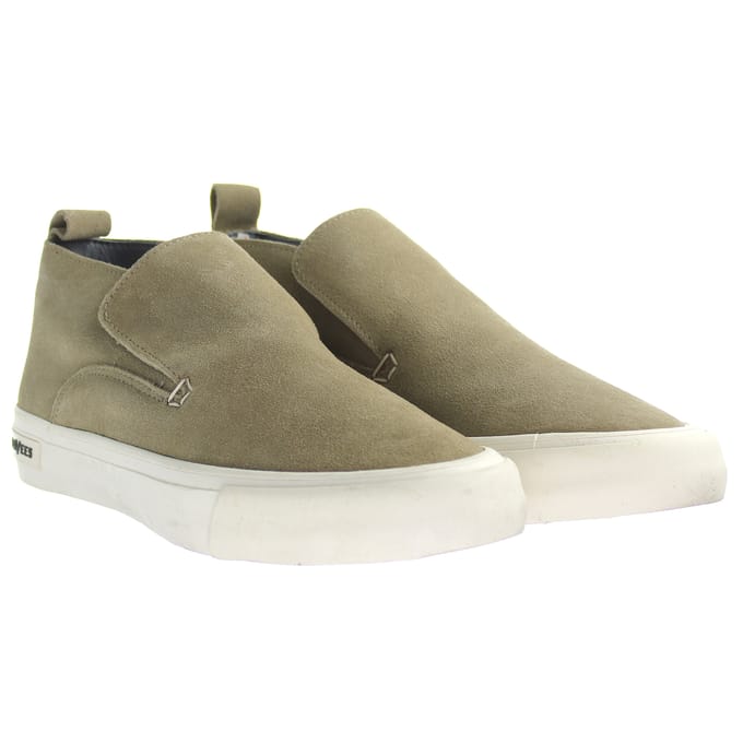 Seavees Huntington Middie Elmwood Suede Bruin Herenschoenen