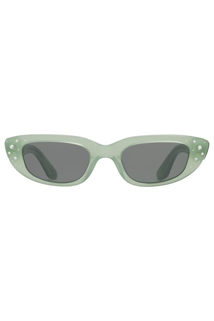Ace & Tate Unisex Sade-dew-sun Maat: M | Zonnebrillen Outlet | Unisex | Groen