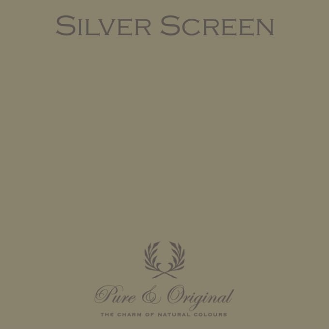 Pure & Original Licetto Afwasbare Muurverf Silver Screen 1 L