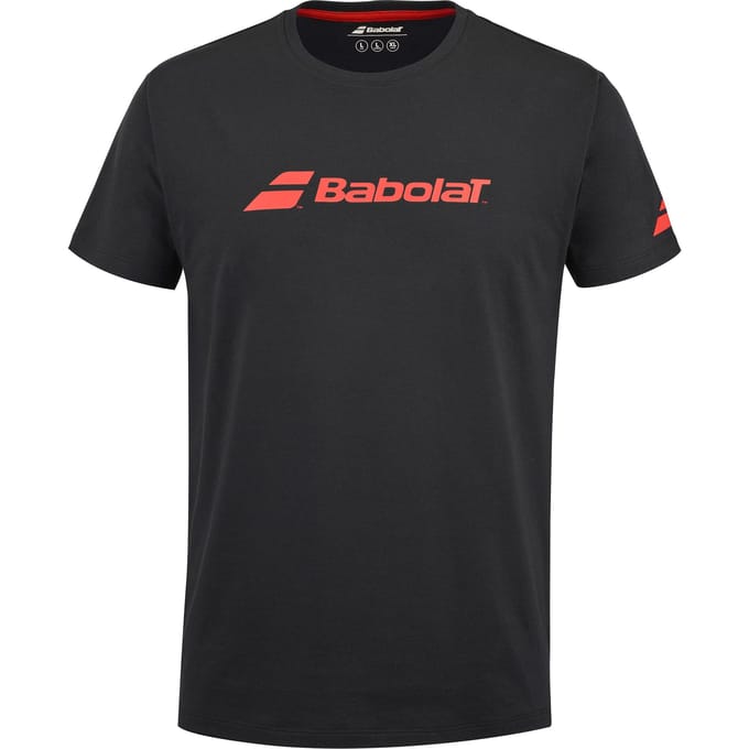 Babolat Exercise T-shirt Heren-Zwart
