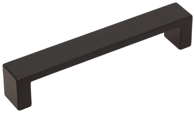Gamet - Meubelgreep - Modern Design - Minimalistisch - Zwart Mat - 128mm
