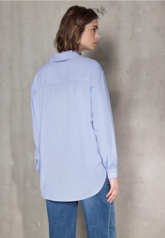 Gestreepte lange blouse