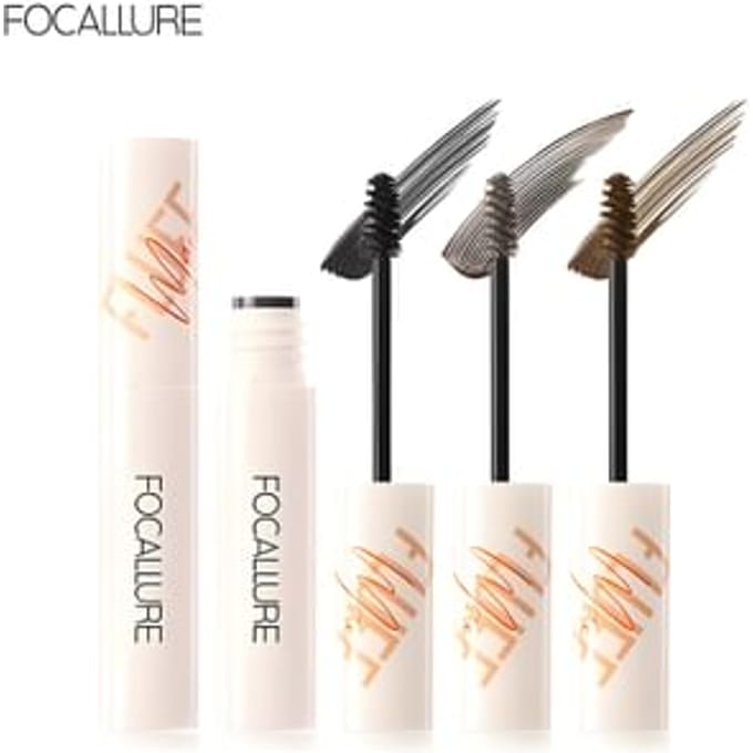 FOCALLURE - FLUFFMAX Brow Mascara/Brow Gel - 4 Colors #1 NATRUAL GREY