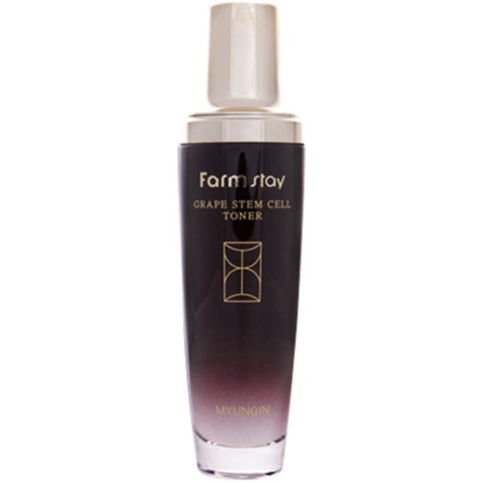 Farmstay Toner Cellules Souches de Raisin Hydratant Revitalisant 130ml black