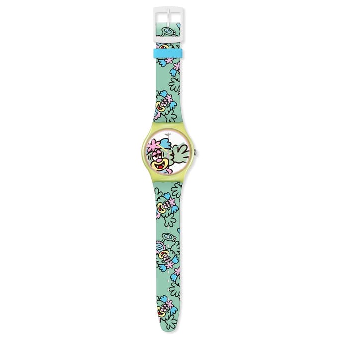 Montre-bracelet Swatch VISTY BY VERDY SO29Z140 beige