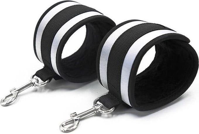 Ohmama Fetish - Grey Wrist Cuffs