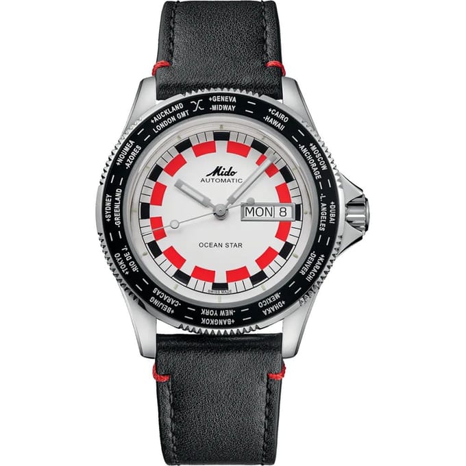 MIDO Ocean Star M0268301603000 Ocean Star Worldtimer Horloge