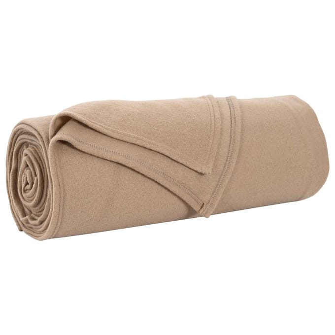 vidaXL - plaid - Camel - 280 - x - 210 - cm - 0.8 - kg - Fleece
