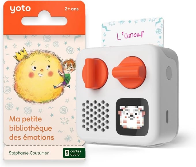 Draagbare geluidsbox voor kinderen - inclusief bibliotheek van emoties