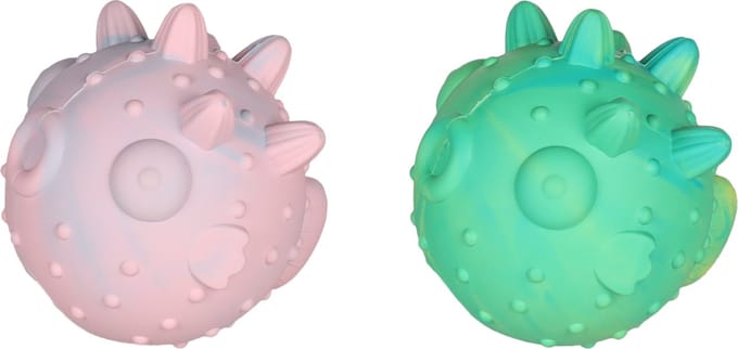 Flamingo Steka - Snackbal Honden - Hs Steka Rubber Snackbal Assortiment - 1st - 139009 - 1st