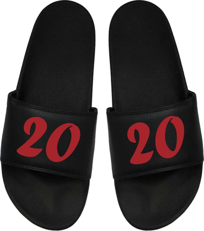Cadeau Sint - Cadeau Kerst - Cadeau 20 jaar - Cadeau Badslippers - rood 48