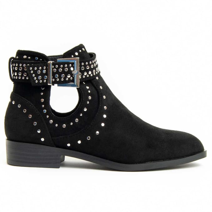 Montevita Enkelboots Bottivita9 in Zwart