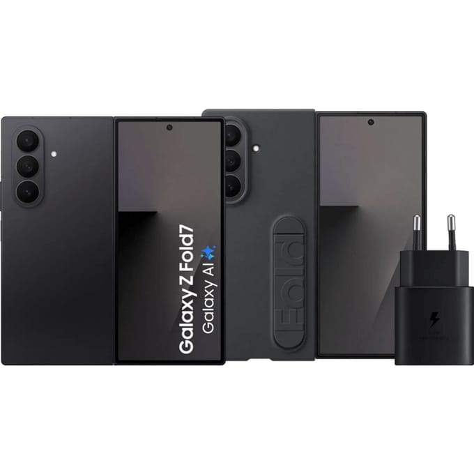 Samsung Galaxy Z Fold 7 512GB Zwart 5G + Accessoirepakket