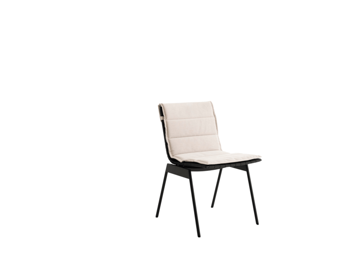 &Tradition Zitkussen stoel Ville AV33/AV34 - Sunbrella Heritage Papyrus
