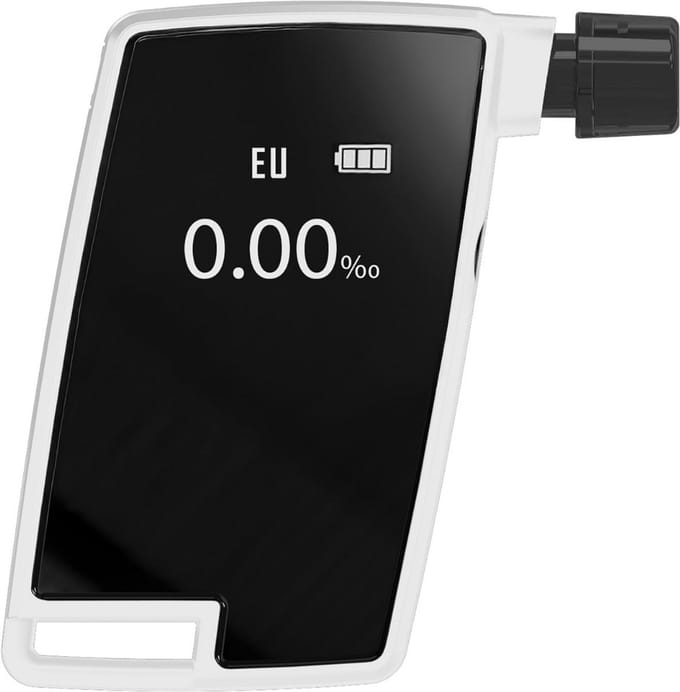 Thuys – Blaastest – Alcoholtesters – Alcohol – 12cm x 12cm x 5cm – Wit