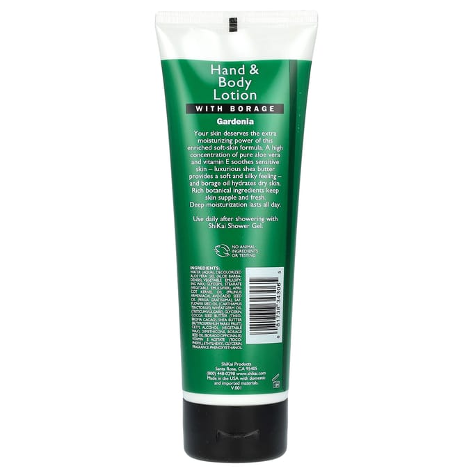 Hydraterende Hand- & Bodylotion, Gardenia, 238 ml(8 fl oz) white