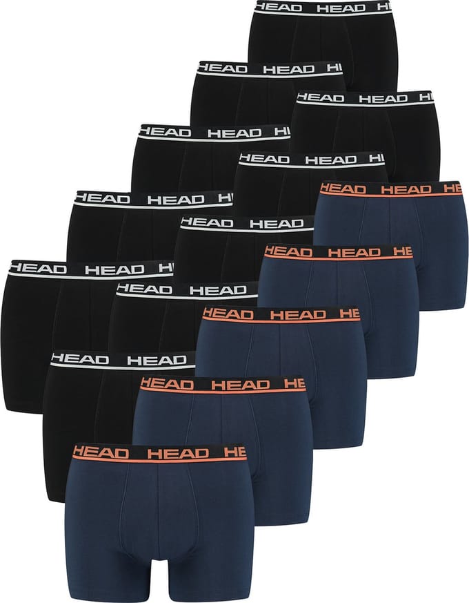 BOXERS Set van 15 HEAD Basic Boxers Boxershorts voor heren