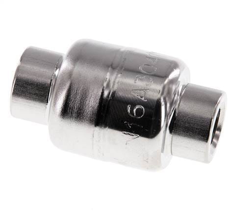 G1/4'' RVS 304 Terugslagklep FKM (Lichte Veer) 0.03-16bar - CLIS3E