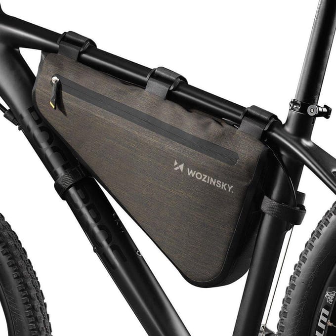 Wozinsky WBB15BK Serie - Fietstas - 5 l - Driehoekig - Polyester