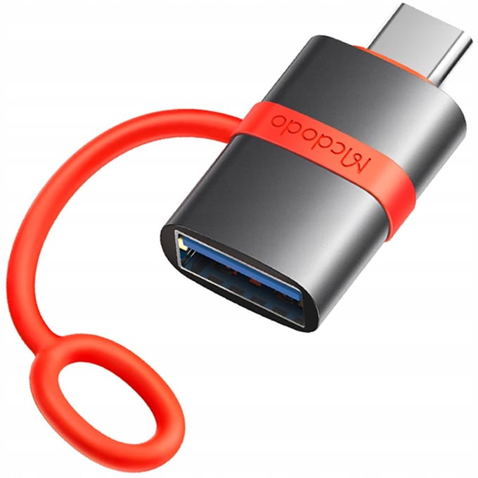 OTG Adapter USB-C - USB-A McDodo OT-3810, Grijs